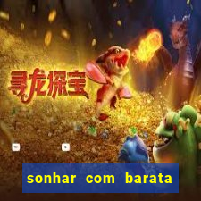 sonhar com barata jogo do bicho